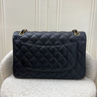 Chanel Jumbo Classic Flap DF in Black Caviar and GHW