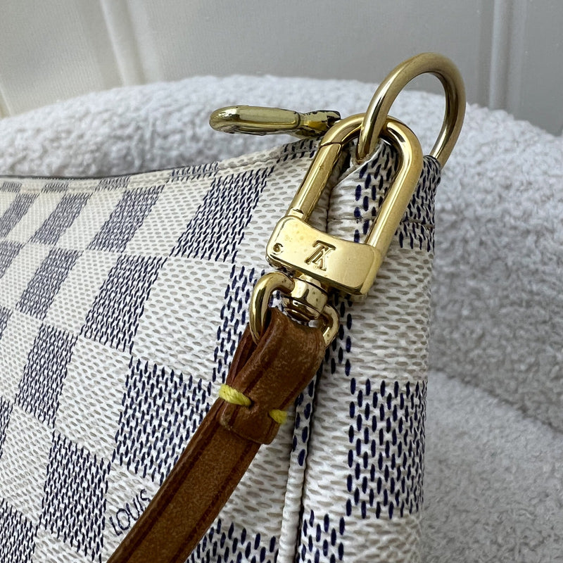 LV Pochette Accessoires (Older Version) in Damier Azur Canvas and GHW