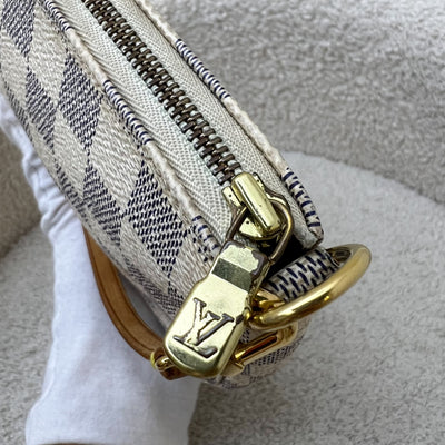 LV Pochette Accessoires (Older Version) in Damier Azur Canvas and GHW