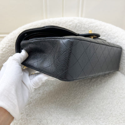Chanel Medium Classic Flap CF in Black Caviar and GHW
