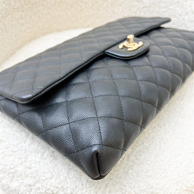 Chanel Timeless Clutch in Black Caviar and LGHW