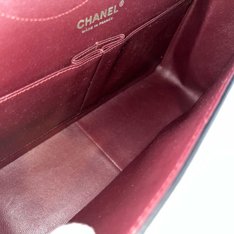 Chanel 2.55 Reissue 227 Maxi Flap in Black Aged Calfskin and AGHW