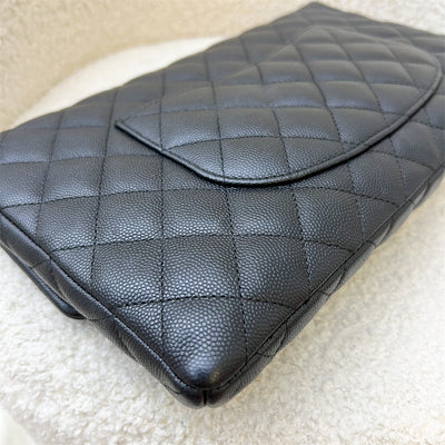 Chanel Timeless Clutch in Black Caviar and LGHW