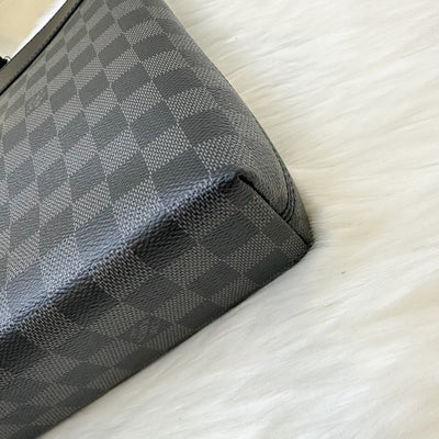 LV Mick PM Men's Shoulder Bag in Black Damier Graphite SHW