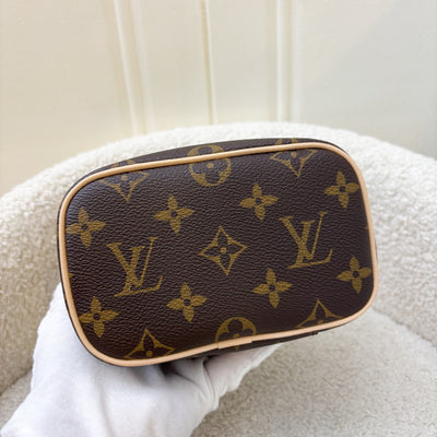 LV Nano Nice in Monogram Canvas and GHW