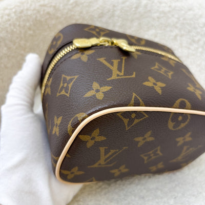 LV Nano Nice in Monogram Canvas and GHW