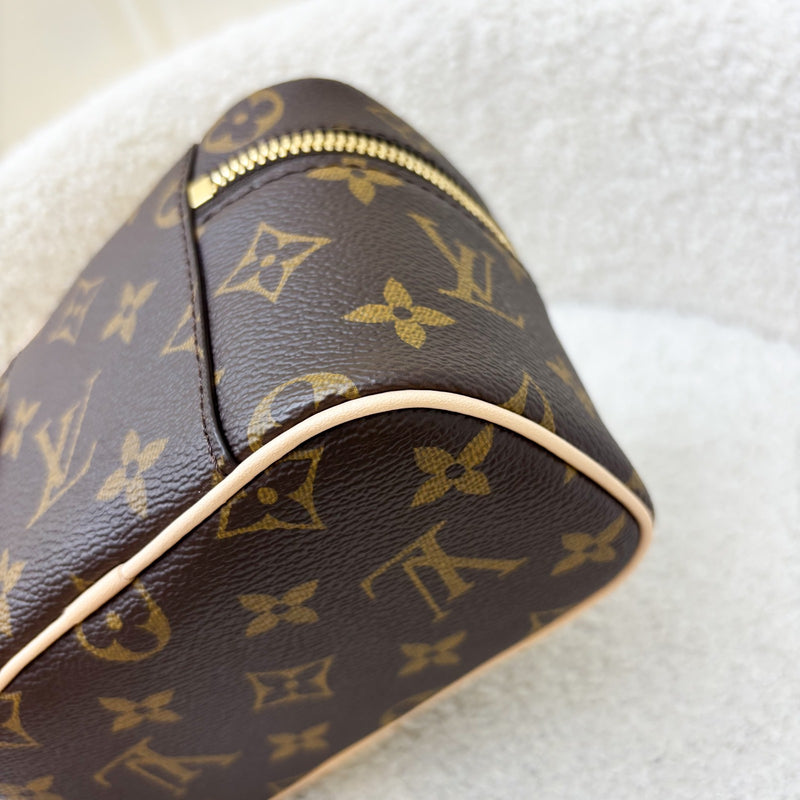 LV Nano Nice in Monogram Canvas and GHW