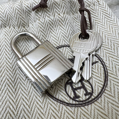 Hermes Picotin 18 in Blue Nuit Clemence Leather, Rose Pourpre Swift Handles and PHW