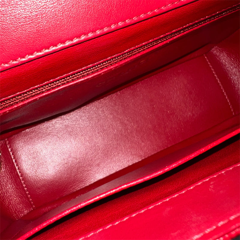 Chanel Medium Business Affinity Flap in Red Caviar and GHW