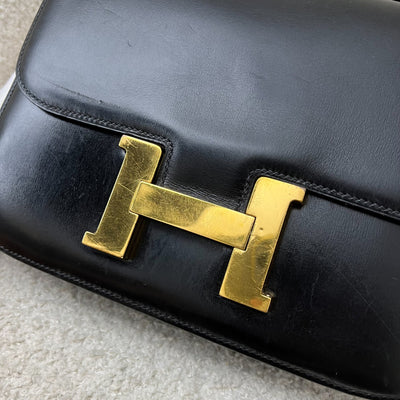 Hermes Vintage Constance 23 in Black Box Leather and GHW