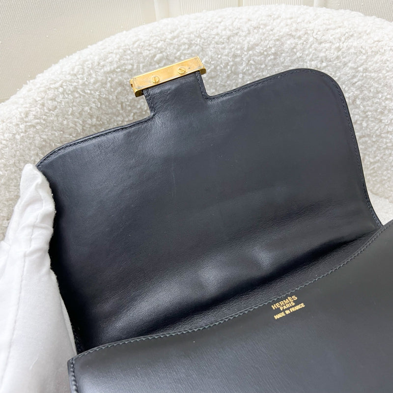 Hermes Vintage Constance 23 in Black Box Leather and GHW