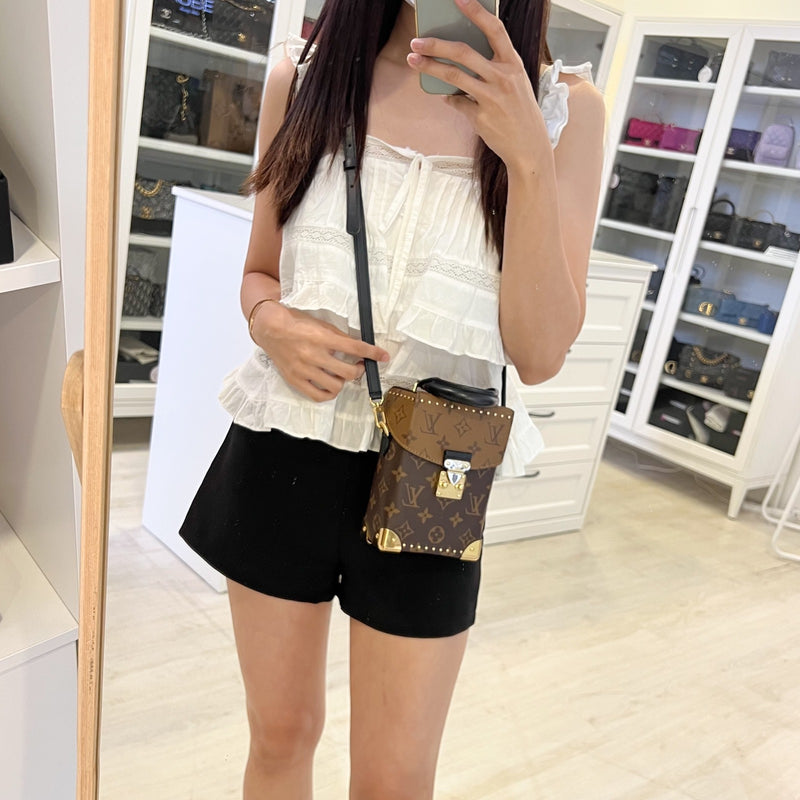 LV Camera Box in Monogram and GHW (Model: M82465)
