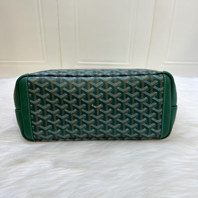 Goyard Artois PM in Green Signature Goyardine Canvas and Leather Trim