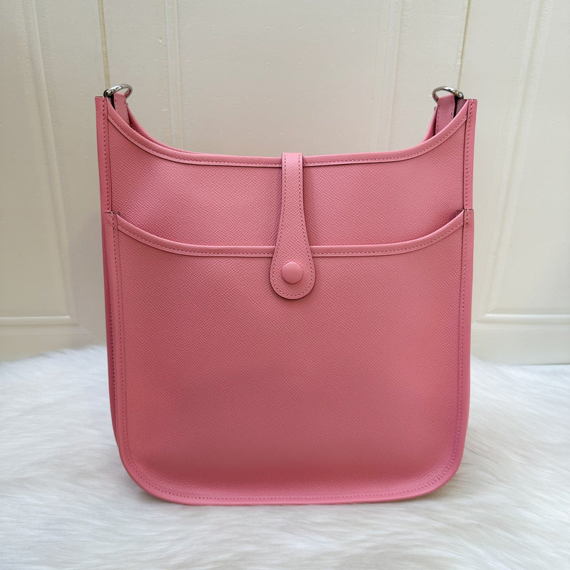 Hermes Evelyne 29 PM in Rose Confetti Epsom Leather and PHW