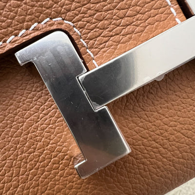 Hermes Constance To Go in Gold Evercolor Leather and PHW