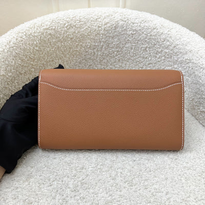 Hermes Constance To Go in Gold Evercolor Leather and PHW