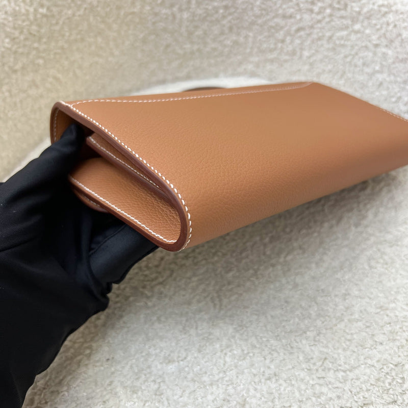 Hermes Constance To Go in Gold Evercolor Leather and PHW