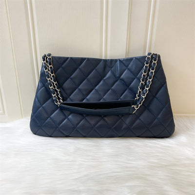 Chanel Seasonal Tote Bag in Blue Caviar SHW