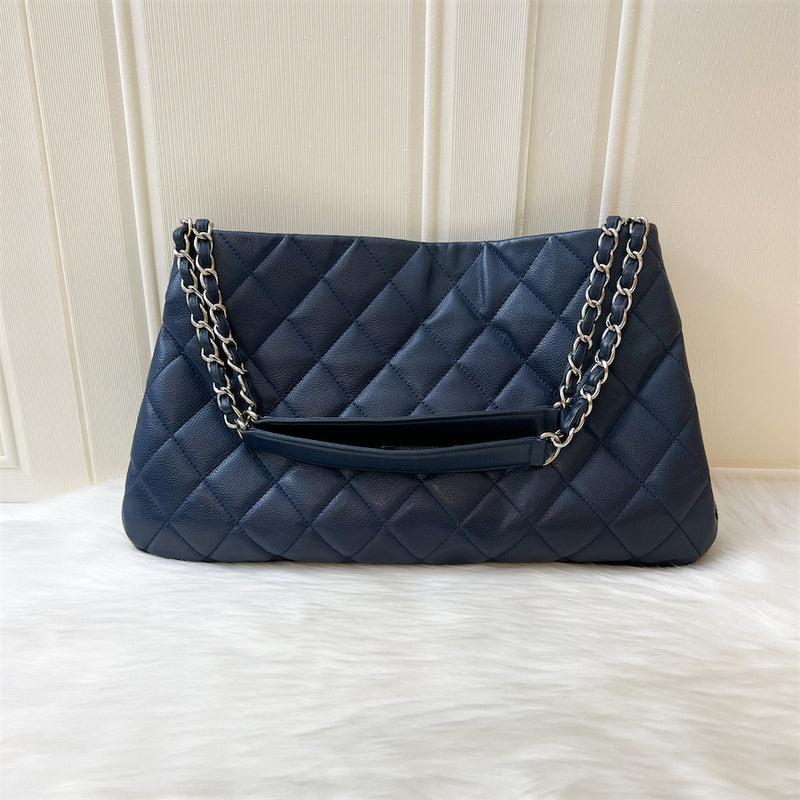 Chanel Seasonal Tote Bag in Blue Caviar SHW