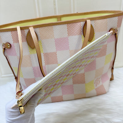 LV Neverfull MM in Damierlicious Peach Damier Giant Canvas and GHW (Model: N40668)