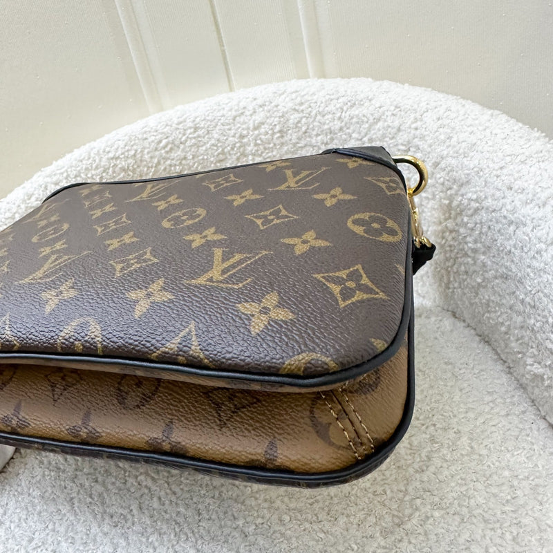 LV Twinny Bag in Monogram Canvas and GHW