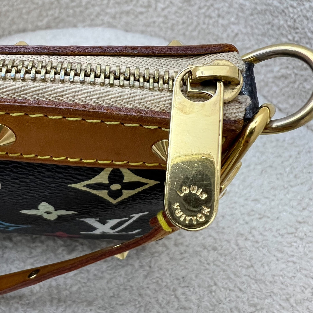 LV Vintage Louis Vuitton x Takashi Murakami Pochette Accessoires