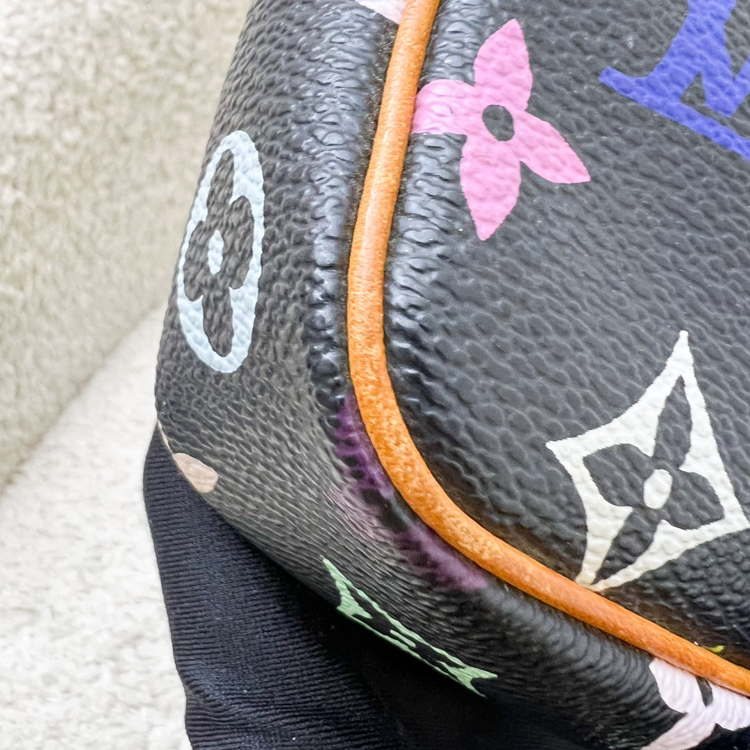 LV Vintage Louis Vuitton x Takashi Murakami Pochette Accessoires