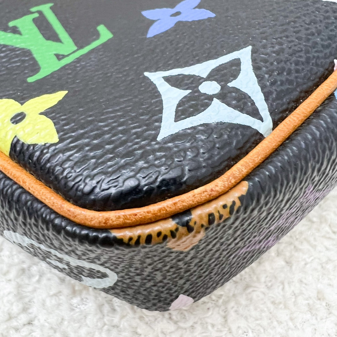 LV Vintage Louis Vuitton x Takashi Murakami Pochette Accessoires