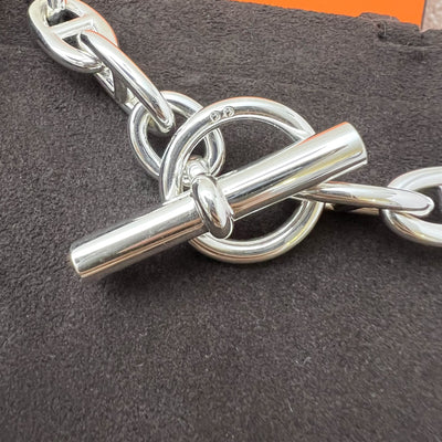 Hermes Collier Chaine D'Ancre Necklace Large Model in 925 Silver