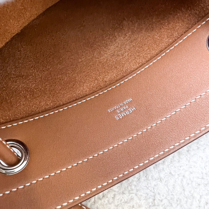 Hermes Aline Mini Short Strap in Gold Veau Cheri Leather – Brands