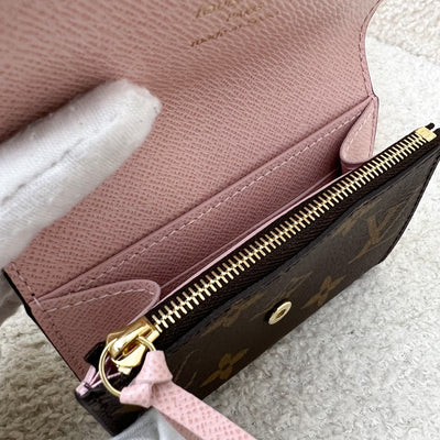 LV Rosalie Coin Purse in Monogram Canvas / Pink Interior and GHW (Model: M62361)