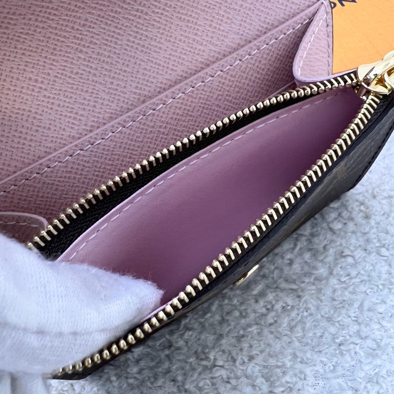 LV Rosalie Coin Purse in Monogram Canvas / Pink Interior and GHW (Model: M62361)