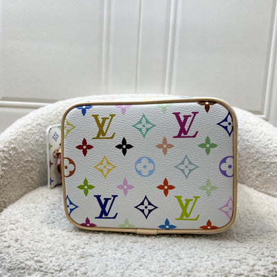 LV x TM All in BB in Murakami Multicolored Monogram Coated Canvas and GHW (Model: M13089)