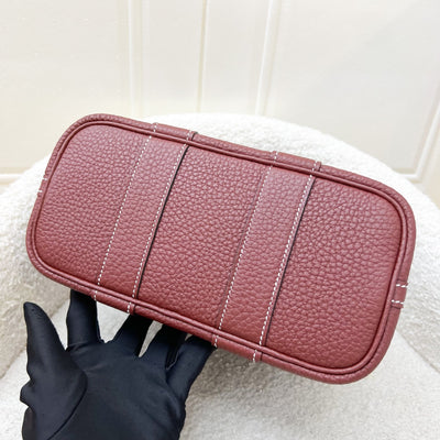 [Local Set - Jun 2025] Hermes Mini Garden Party 23 in Rouge H Negonda Leather and PHW