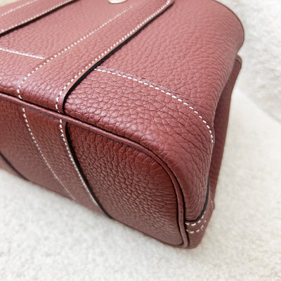 [Local Set - Jun 2025] Hermes Mini Garden Party 23 in Rouge H Negonda Leather and PHW