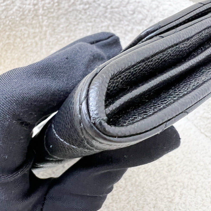Chanel 24A Long Wallet in Black Caviar and LGHW (Model: AP3972)