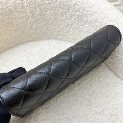 Chanel 24A Long Wallet in Black Caviar and LGHW (Model: AP3972)