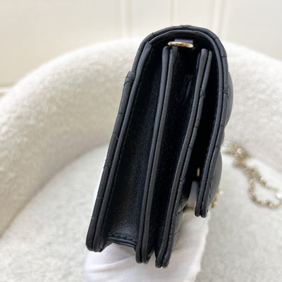 Dior My Dior Mini Bag in Black Cannage Lambskin and LGHW (Model: S0980ONMJ)