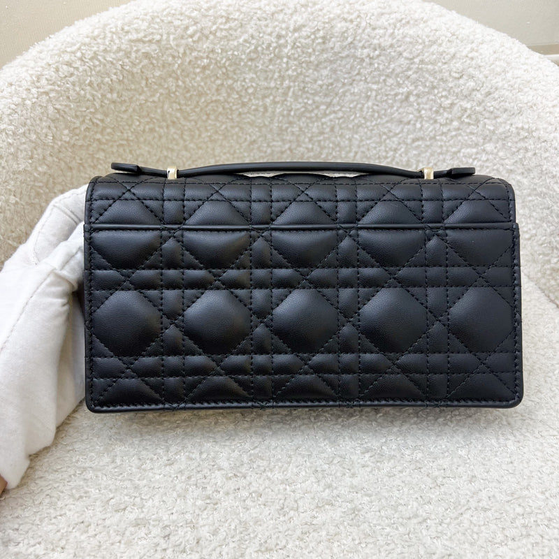 Dior My Dior Mini Bag in Black Cannage Lambskin and LGHW (Model: S0980ONMJ)