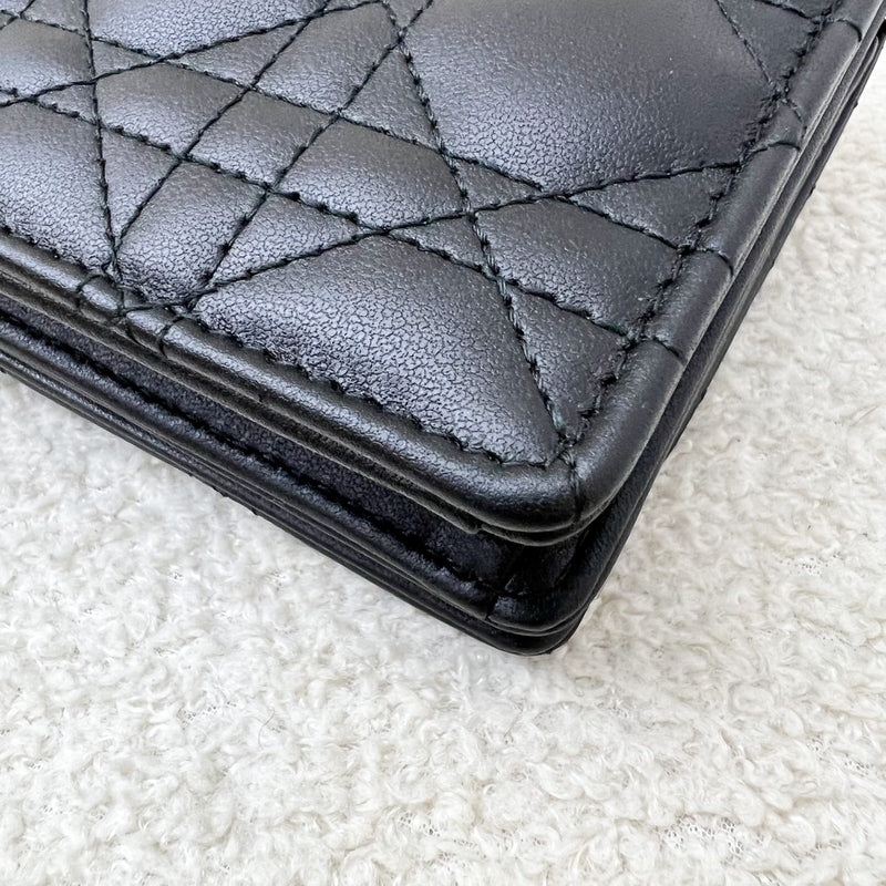 Dior My Dior Mini Bag in Black Cannage Lambskin and LGHW (Model: S0980ONMJ)