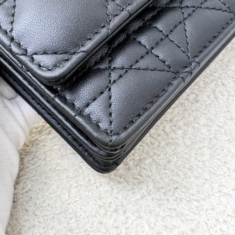 Dior My Dior Mini Bag in Black Cannage Lambskin and LGHW (Model: S0980ONMJ)