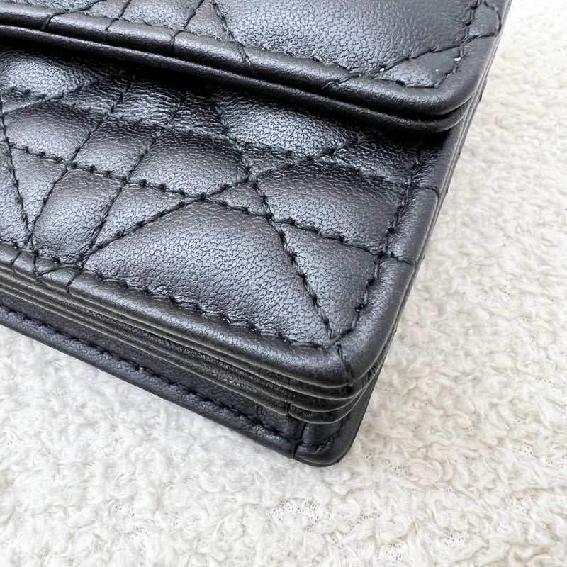 Dior My Dior Mini Bag in Black Cannage Lambskin and LGHW (Model: S0980ONMJ)
