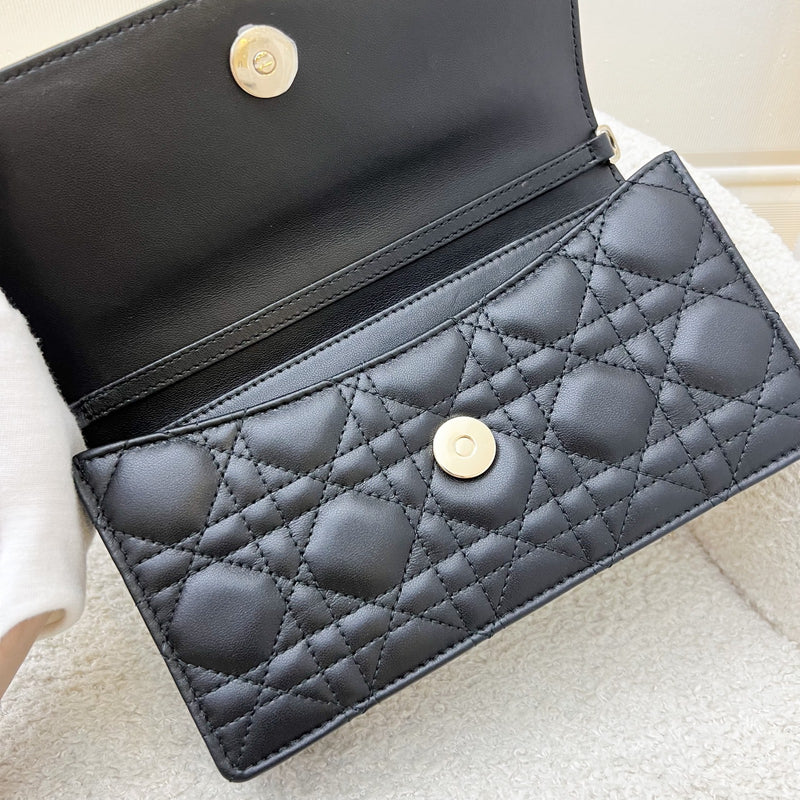 Dior My Dior Mini Bag in Black Cannage Lambskin and LGHW (Model: S0980ONMJ)