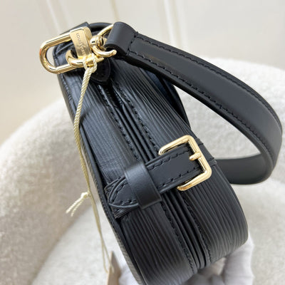 LV Saumur BB in Black Epi Leather and GHW (Model: M23469)