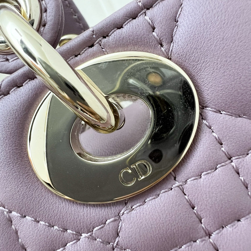 Dior Lady Dior My ABCDior Small Bag in Peony Pink Lambskin and LGHW (Model: M0538ONGE) (Colour code: M81P)