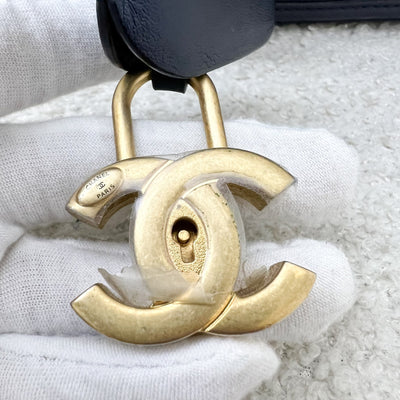 Chanel Heart Charm Ring in LGHW