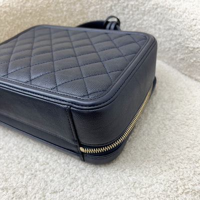 Chanel Medium Filigree Vanity in Navy Caviar and AGHW