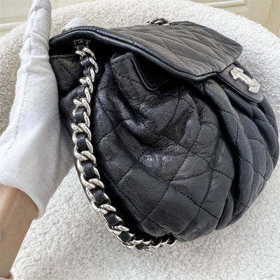 Chanel Seasonal Chain Around Quilted Flap in Black Calfskin and SHW