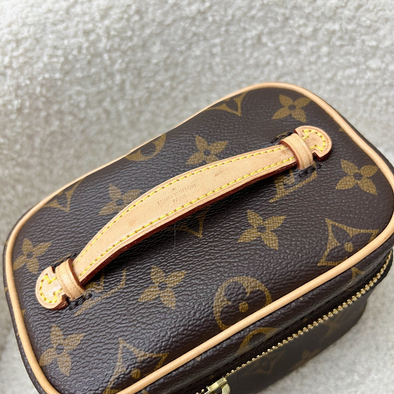 LV Nice Nano in Monogram Canvas and GHW
