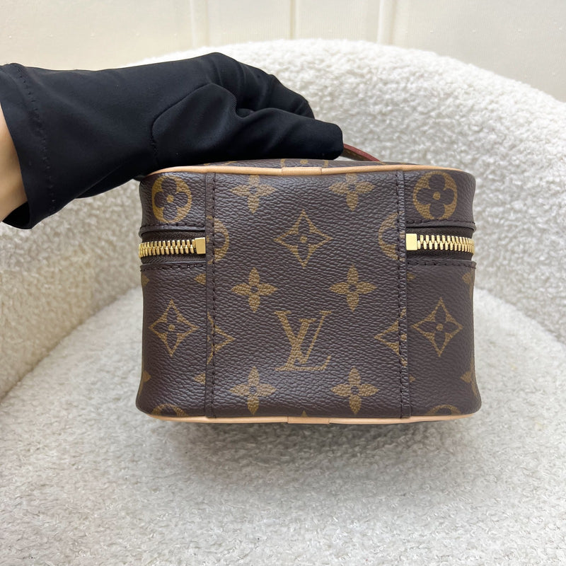 LV Nice Nano in Monogram Canvas and GHW